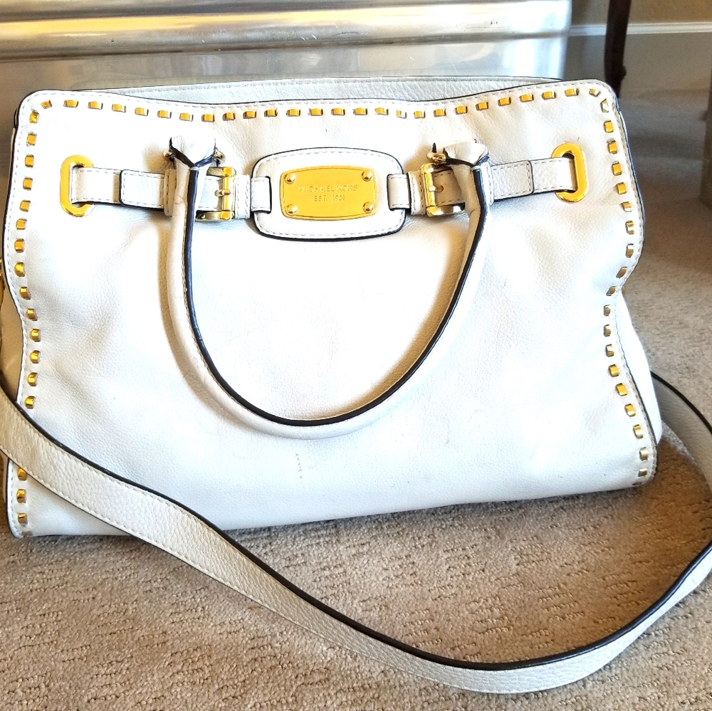 Michael Kors off-white handbag